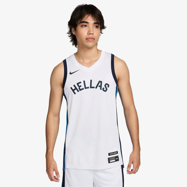 Nike Tricou echipe GRE M NK LMTD JSY HM BLK OLY24 