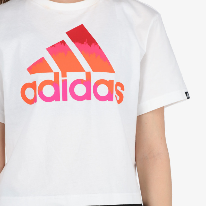 adidas Tricou FARM RIO TIE-DYE-INSPIRED GRAPHIC CROPPED 
