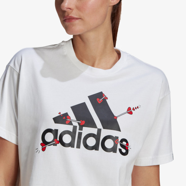 adidas Tricou VALENTINE GRAPHIC 