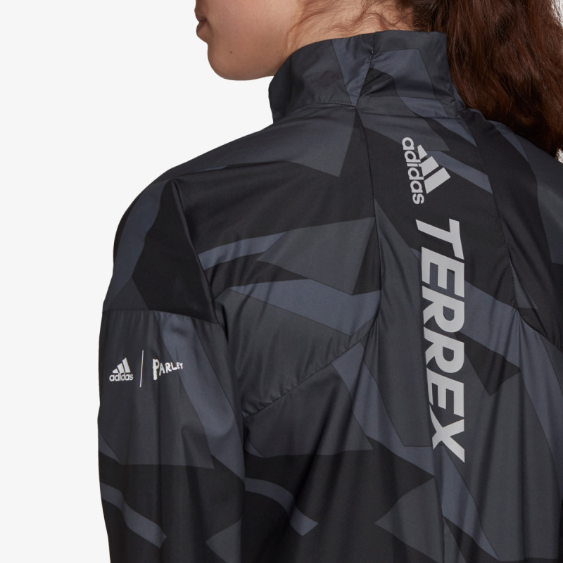 adidas Geaca de ploaie TERREX PARLEY AGRAVIC TRAIL RUNNING 