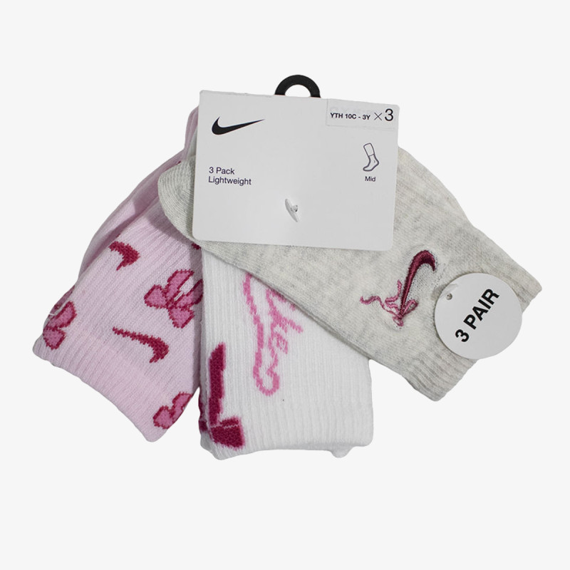 Nike Sosete NHG 3PK NIKE BOW HALF-CREW 