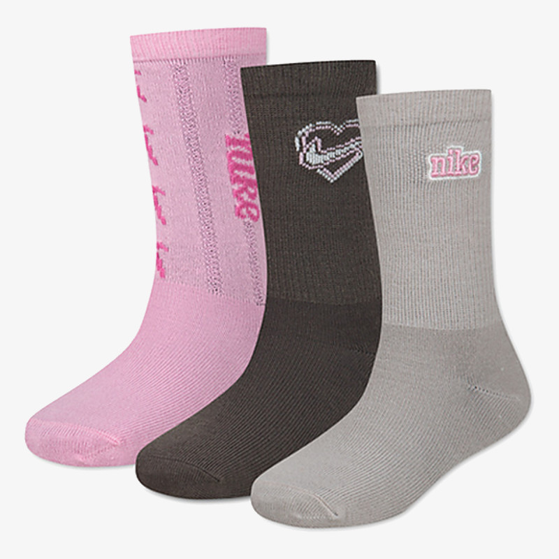 Nike Sosete NHG 3PK JUXTA-GIRL CREW SOCK 
