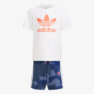 adidas Trening SHORT TEE SET 