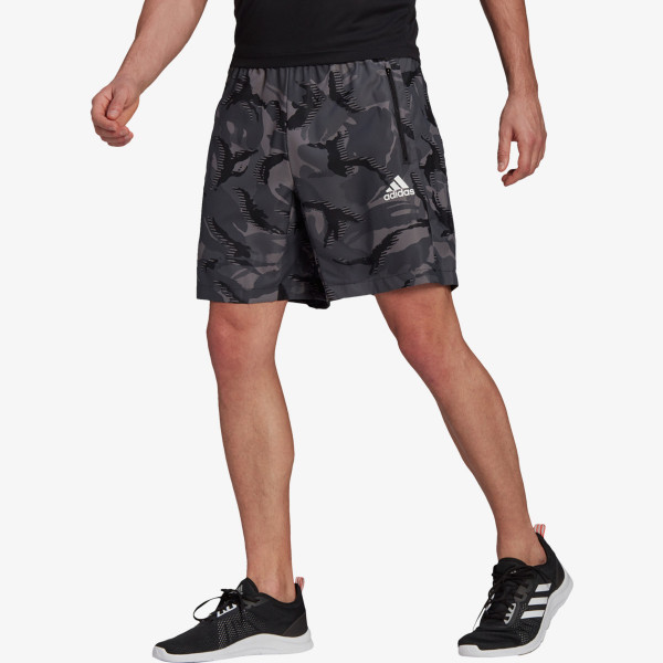 adidas Pantaloni scurti DESIGNED TO MOVE CAMOUFLAGE AEROREADY 