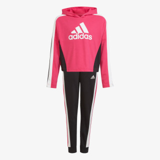 adidas Trening Hooded Cropped Top 