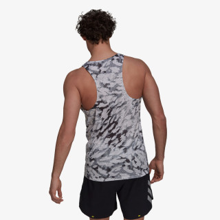 adidas Tricou FAST GRAPHIC SINGLET PRIMEBLUE 