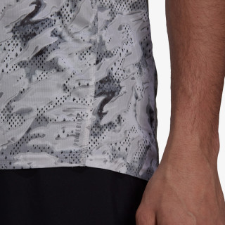 adidas Tricou FAST GRAPHIC SINGLET PRIMEBLUE 