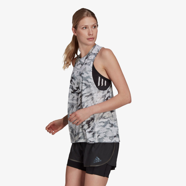 adidas Tricou fara maneci FAST GRAPHIC 