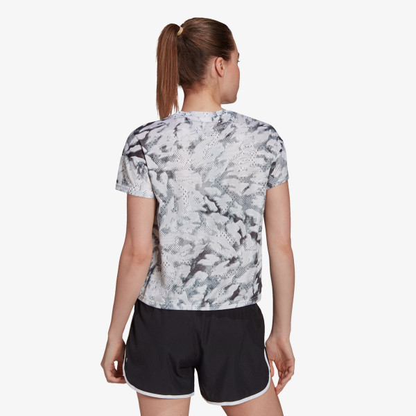 adidas Tricou FAST SPLIT ALL OVER PRINT 