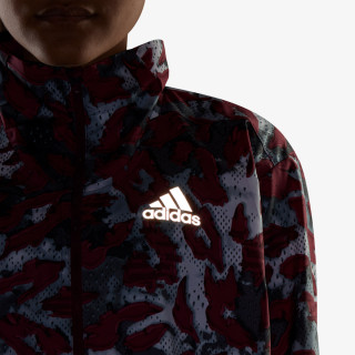 adidas Jacheta FAST GRAPHIC PRIMEBLUE