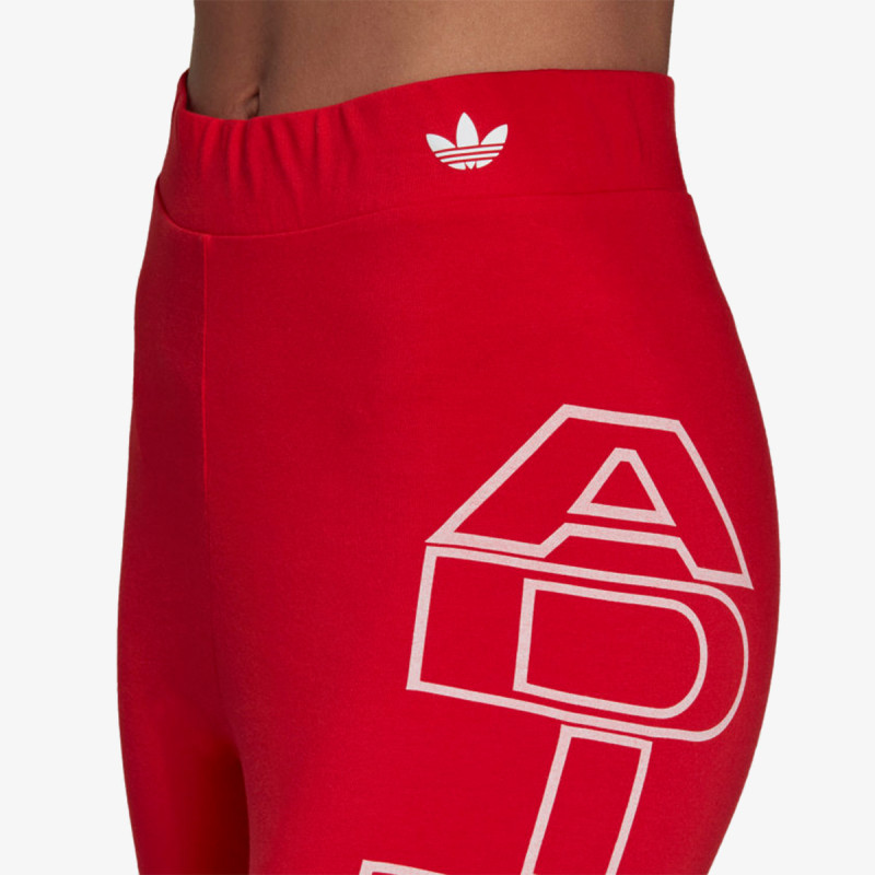 adidas Colanti LETTER SHORT TIGHTS MIDWAIST