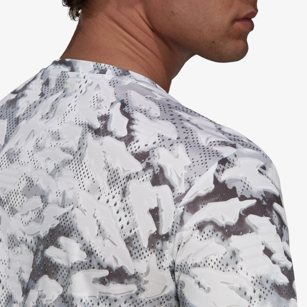 adidas Tricou FAST GRAPHIC TEE PRIMEBLUE 