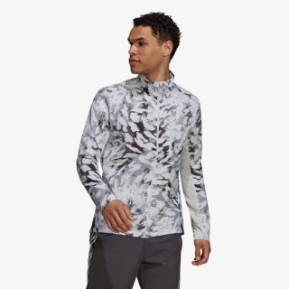adidas Jacheta FAST GRAPHIC PRIMEBLUE