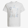 adidas Tricou DANCE METALLIC PRINT 