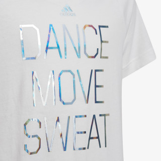 adidas Tricou DANCE METALLIC PRINT 