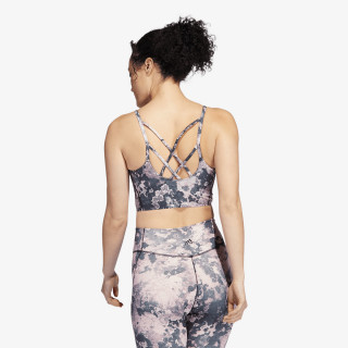 adidas Bustiera YOGA ALL OVER PRINT