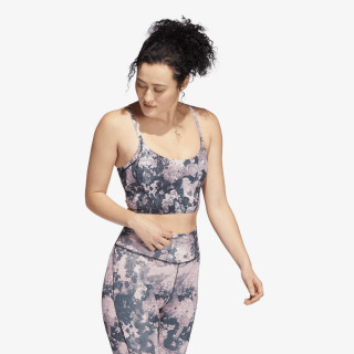 adidas Bustiera YOGA ALL OVER PRINT