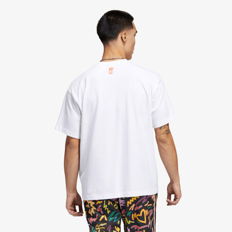 adidas Tricou Love Unites Trefoil 