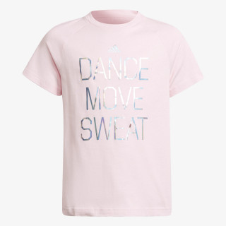 adidas Tricou DANCE METALLIC PRINT 