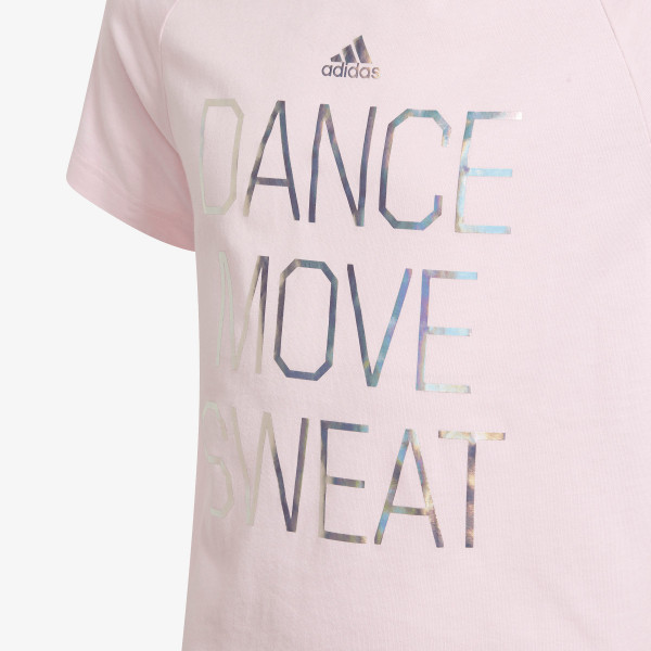 adidas Tricou DANCE METALLIC PRINT 