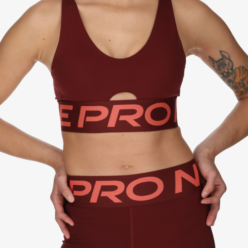 Nike Bustiera W NP INDY PLUNGE BRA BOLD 