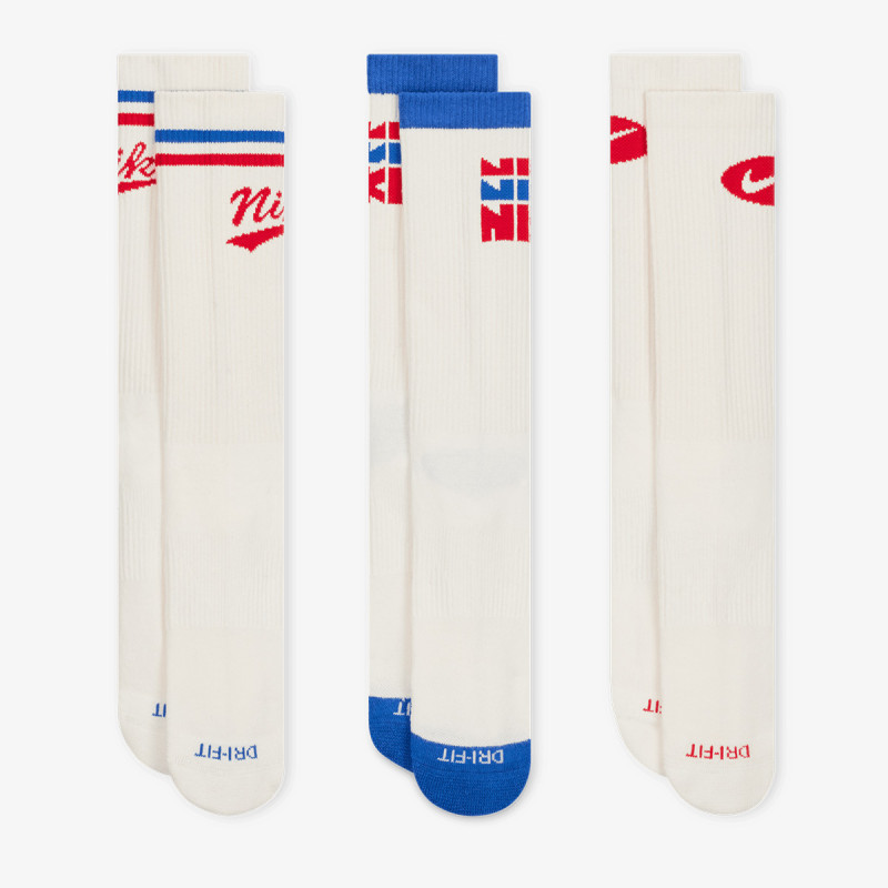 Nike Sosete U NK ED PLS CRW 3PR LFESTL 144 