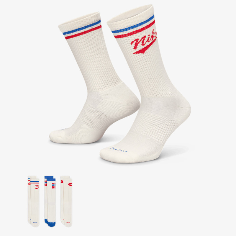 Nike Sosete U NK ED PLS CRW 3PR LFESTL 144 