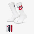 Nike Sosete U NK ED PLS CREW 3PR SPORT 144 
