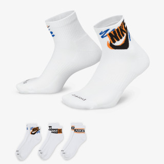 Nike Sosete U NK ED PLS ANKLE 3P SPORT 144 