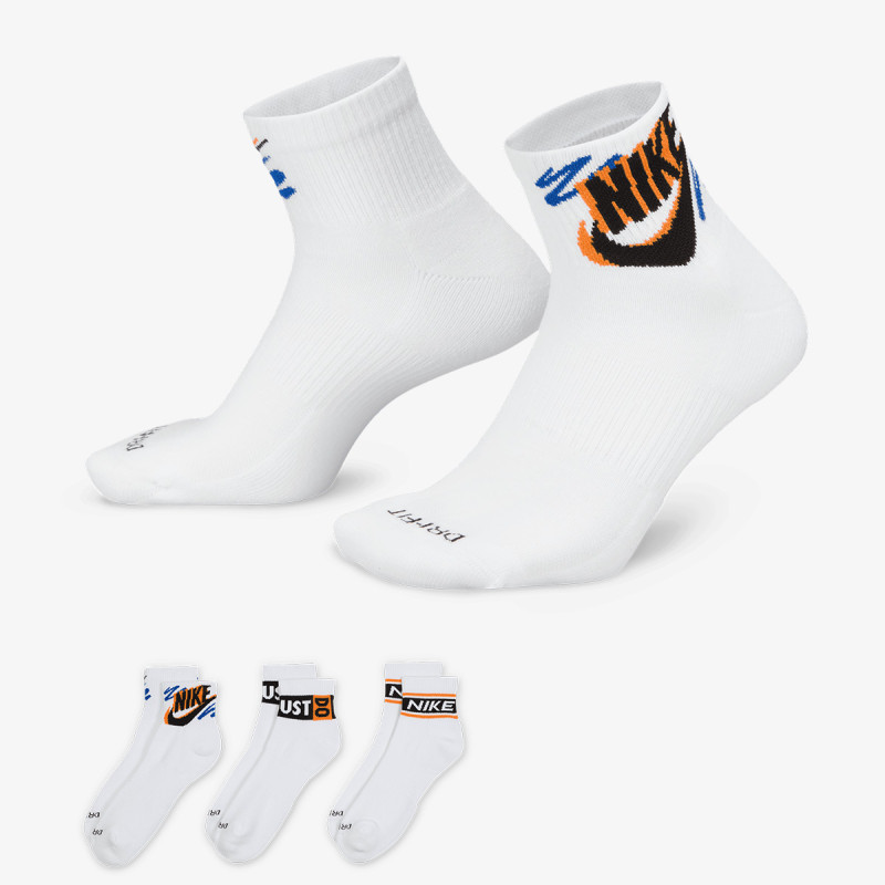 Nike Sosete U NK ED PLS ANKLE 3P SPORT 144 