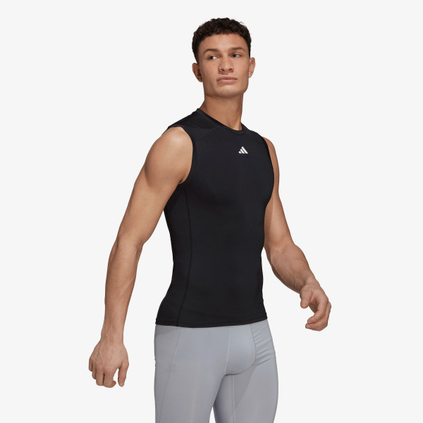 adidas Tricou fara maneci Techfit Training 