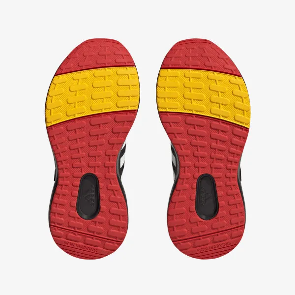 adidas Pantofi Sport adidas x Disney FortaRun 2.0 Mickey Cloudfoam Elastic Lace Top Strap Shoes 