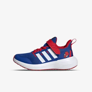adidas Pantofi Sport adidas x Marvel FortaRun Spider-Man 2.0 Cloudfoam Sport Lace Top Strap Shoes 