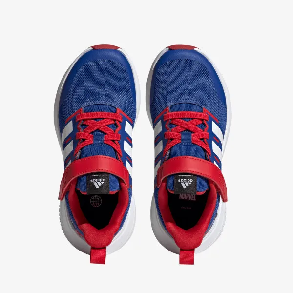 adidas Pantofi Sport adidas x Marvel FortaRun Spider-Man 2.0 Cloudfoam Sport Lace Top Strap Shoes 
