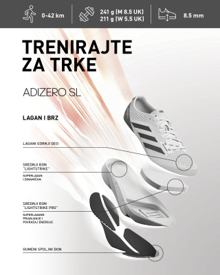 adidas Pantofi Sport ADIZERO SL 
