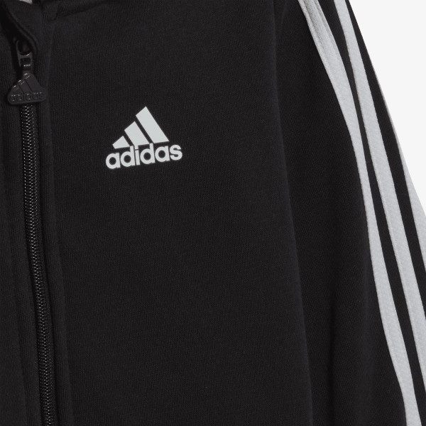 adidas Trening ESSENTIALS FULL-ZIP HOODED SET 