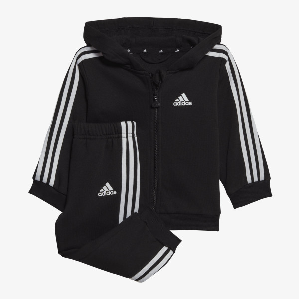 adidas Trening ESSENTIALS FULL-ZIP HOODED SET 