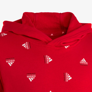 adidas Hanorac SWEATSHIRT HOODIE PRINTED ON THE CHILDS OUTFIT ADIDAS BRAND LOVE