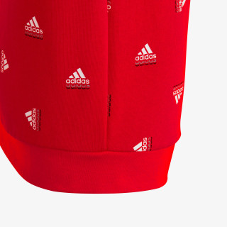 adidas Hanorac SWEATSHIRT HOODIE PRINTED ON THE CHILDS OUTFIT ADIDAS BRAND LOVE