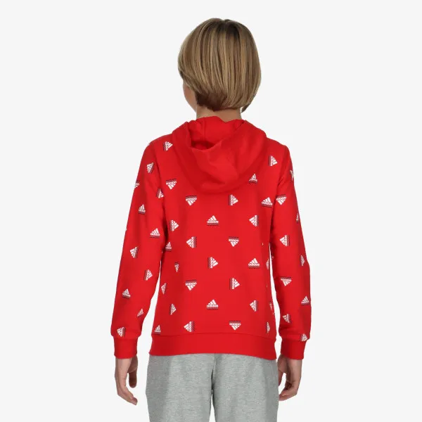 adidas Hanorac SWEATSHIRT HOODIE PRINTED ON THE CHILDS OUTFIT ADIDAS BRAND LOVE 