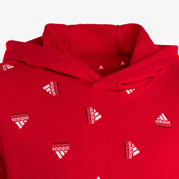 adidas Hanorac SWEATSHIRT HOODIE PRINTED ON THE CHILDS OUTFIT ADIDAS BRAND LOVE 