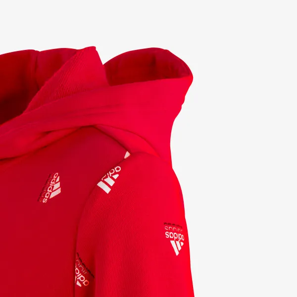 adidas Hanorac SWEATSHIRT HOODIE PRINTED ON THE CHILDS OUTFIT ADIDAS BRAND LOVE 