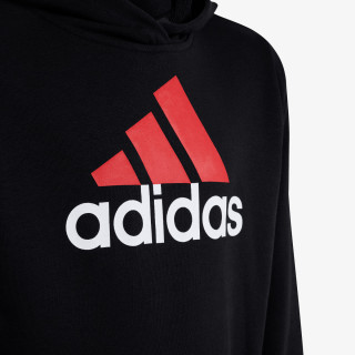 adidas Hanorac Hooded sweatshirt large two-tone logo cotton child adidas Essentials 