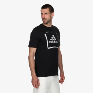 adidas Tricou TWO-TONE STENCIL SHORT SLEEVE GRAPHIC TEE 