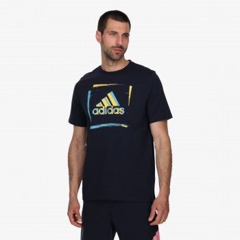 adidas Tricou TWO-TONE STENCIL SHORT SLEEVE GRAPHIC TEE 