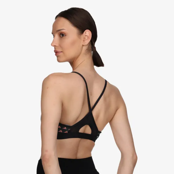 adidas Bustiera light support bra adidas AeroReact 