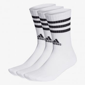 adidas Sosete 3-Stripes Cushioned Crew 