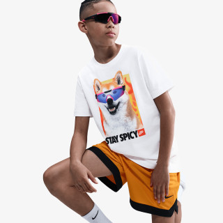 Nike Tricou K NSW TEE PHOTO SHIBA 