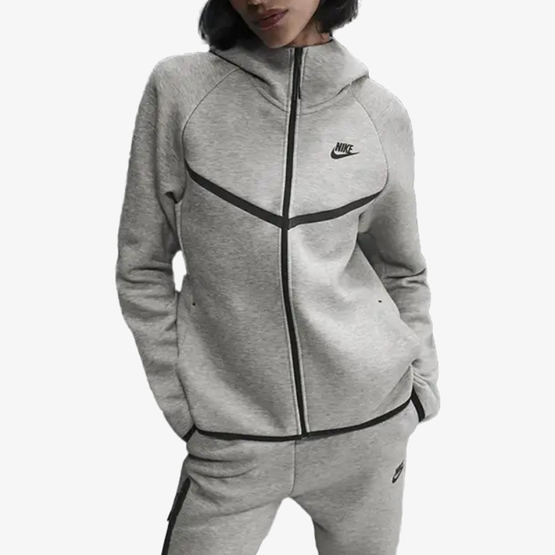 Nike Hanorac W NSW TCH FLC WR FZ HDY 2 