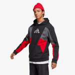 adidas Hanorac ESSENTIALS COLORBLOCK HOODED SWEATSHIRT 
